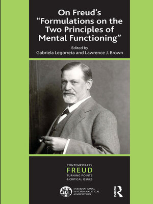 cover image of On Freud's ''Formulations on the Two Principles of Mental Functioning''